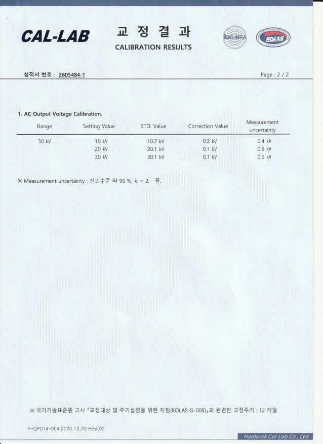 절연내력시험기ST-3010